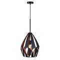 Cwi Lighting 1 Light Down Pendant With BlackCopper Finish 1114P20-1-271